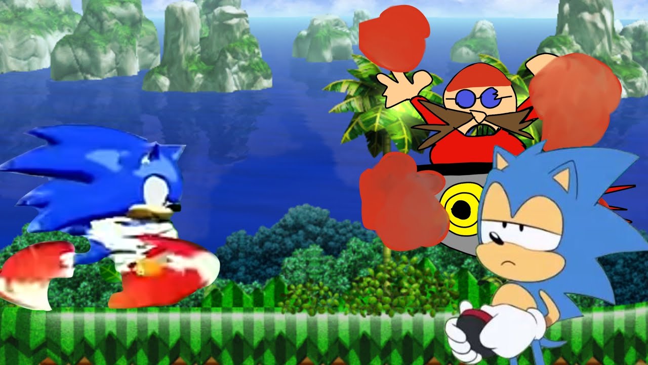 Sonic clásico juega por primera vez al Sonic 4 episodio 1 😎