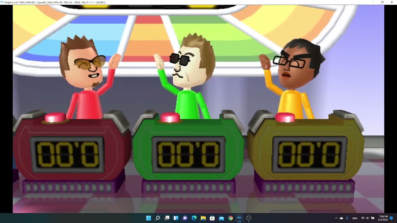 Wii Party Solo Expert difficulty 570 Points 100% Max Score (Showcase)