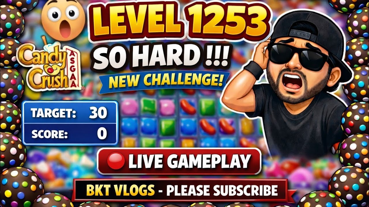 Candy Crush Saga 🔥 Impossible Level Clear | Last Move Win Move Se Jeet 😳 Candy Crush Saga Must Watch