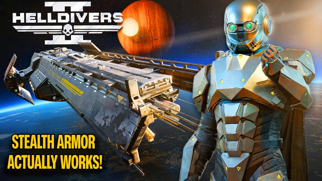 Stealth Armor Is Amazing| Helldivers2