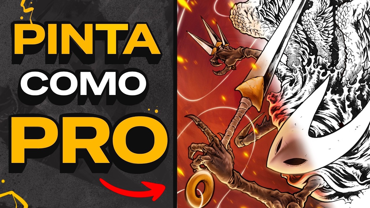 Como PINTAR ilustraciones que SE VENDEN (de verdad)
