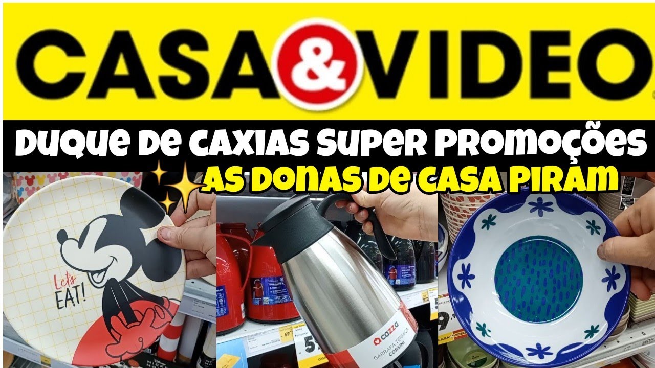 ✅ACHADINHOS PARA O LAR✨🥰|CASA&VIDEO DUQUE DE CAXIAS RJ 😱🤑#achadinhos #tour #achados 