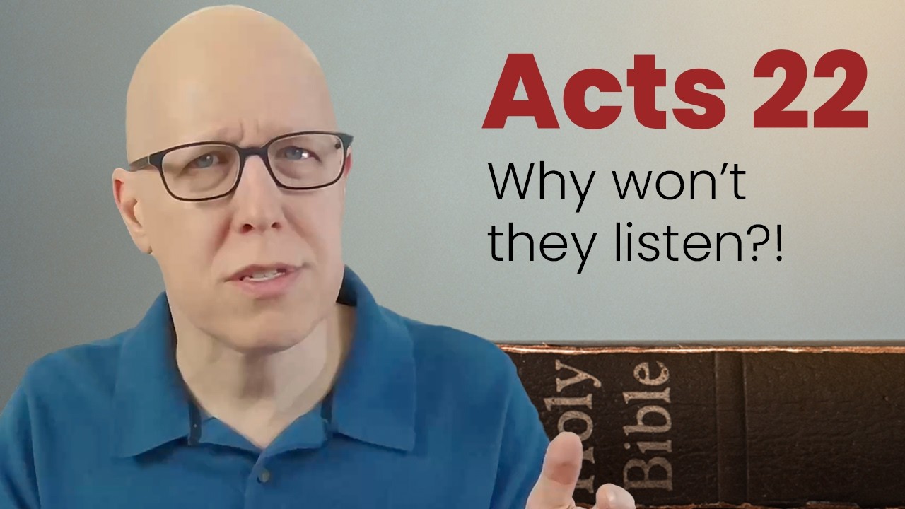 But I want people to like me! - Acts 22