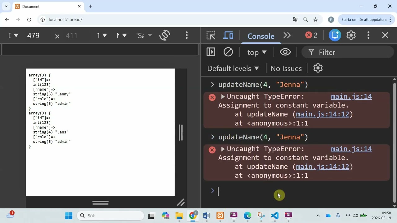 spread operator in PHP JavaScript, Python