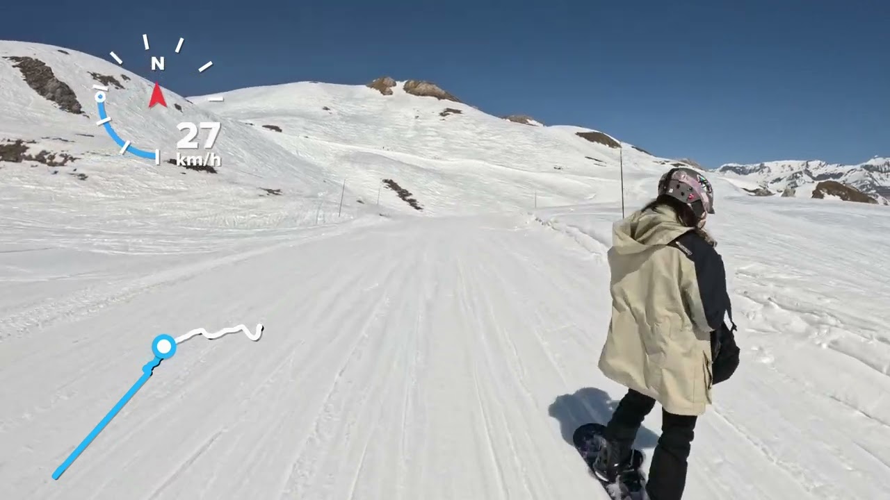 Tignes snowscoot
