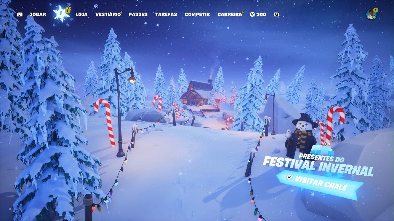 Testando o Fortnite festival e o capítulo 7