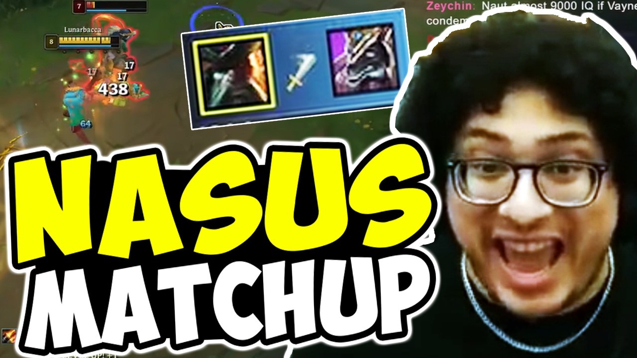 PLAYING NASUS MATCHUP IN DIAMOND