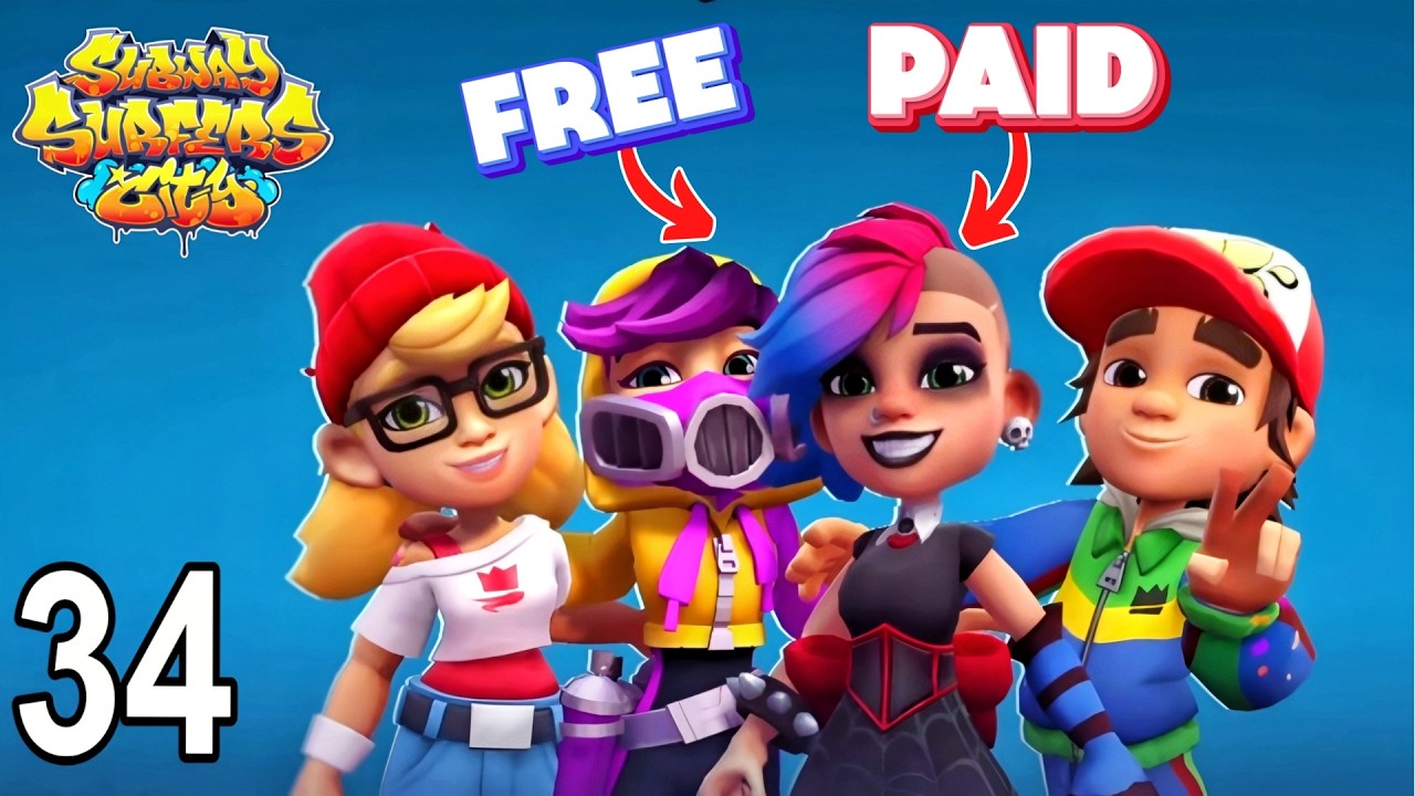 Getting My First Paid Surfer - Subway Surfers City Gameplay Walkthrough Part 34 (Android/iOS)