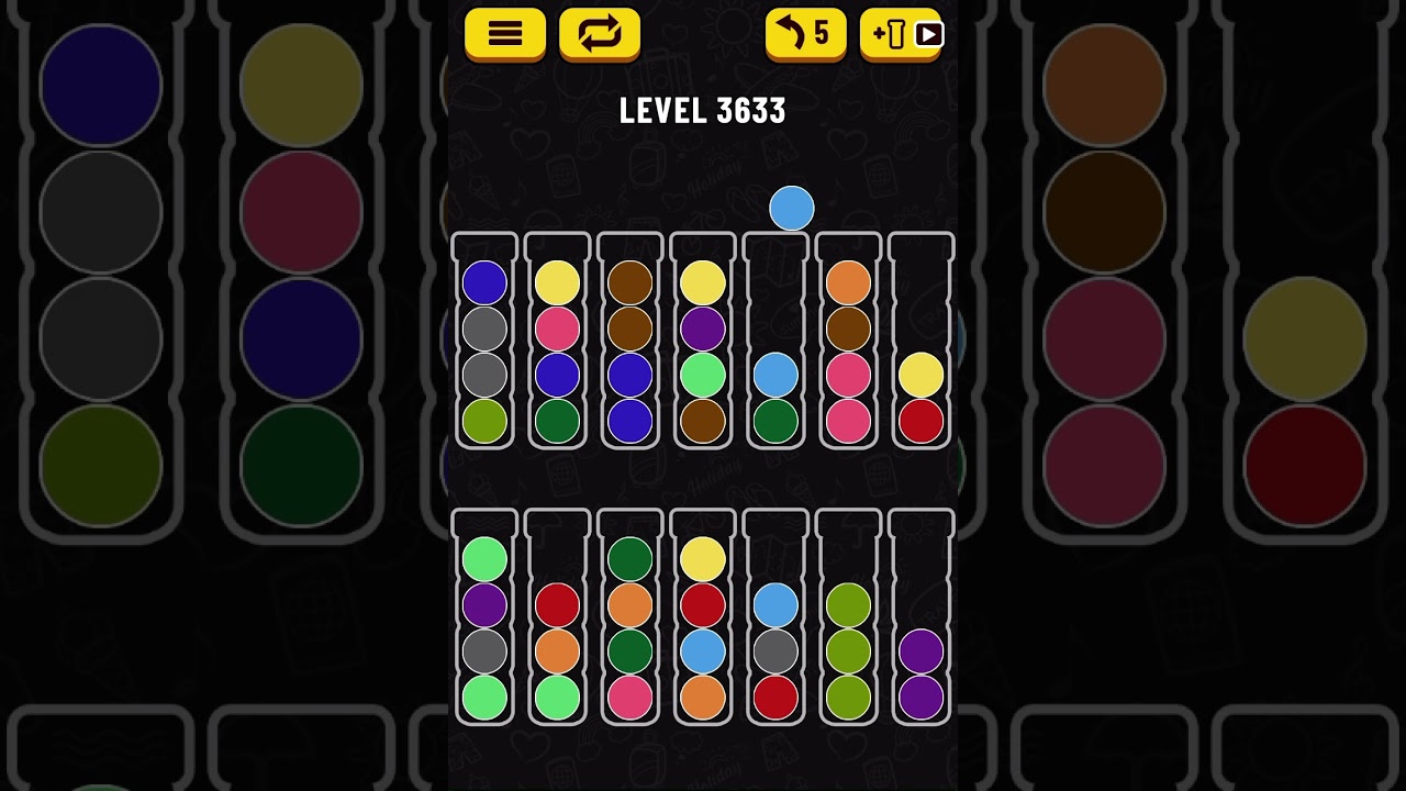 【Ball Sort Puzzle】Level.3633