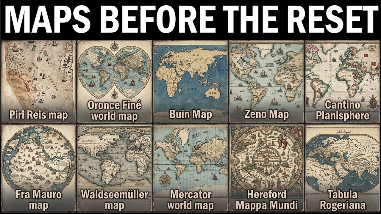 10 Ancient Maps That Show The World Before The Great Reset