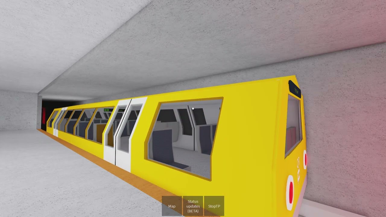 Angulan automatic Subway transport Cyan Purple Orange Dark Green Yellow Line