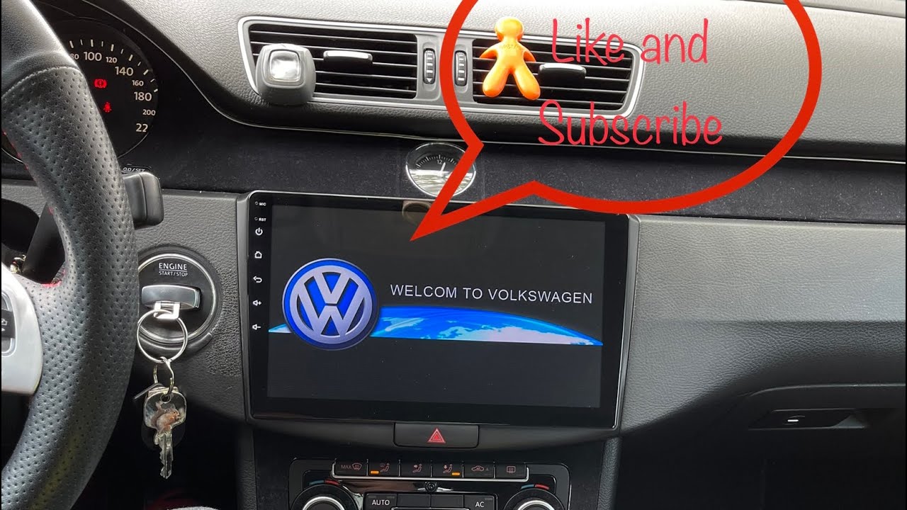 Install Android10 Car Radio in Volkswagen Passat CC