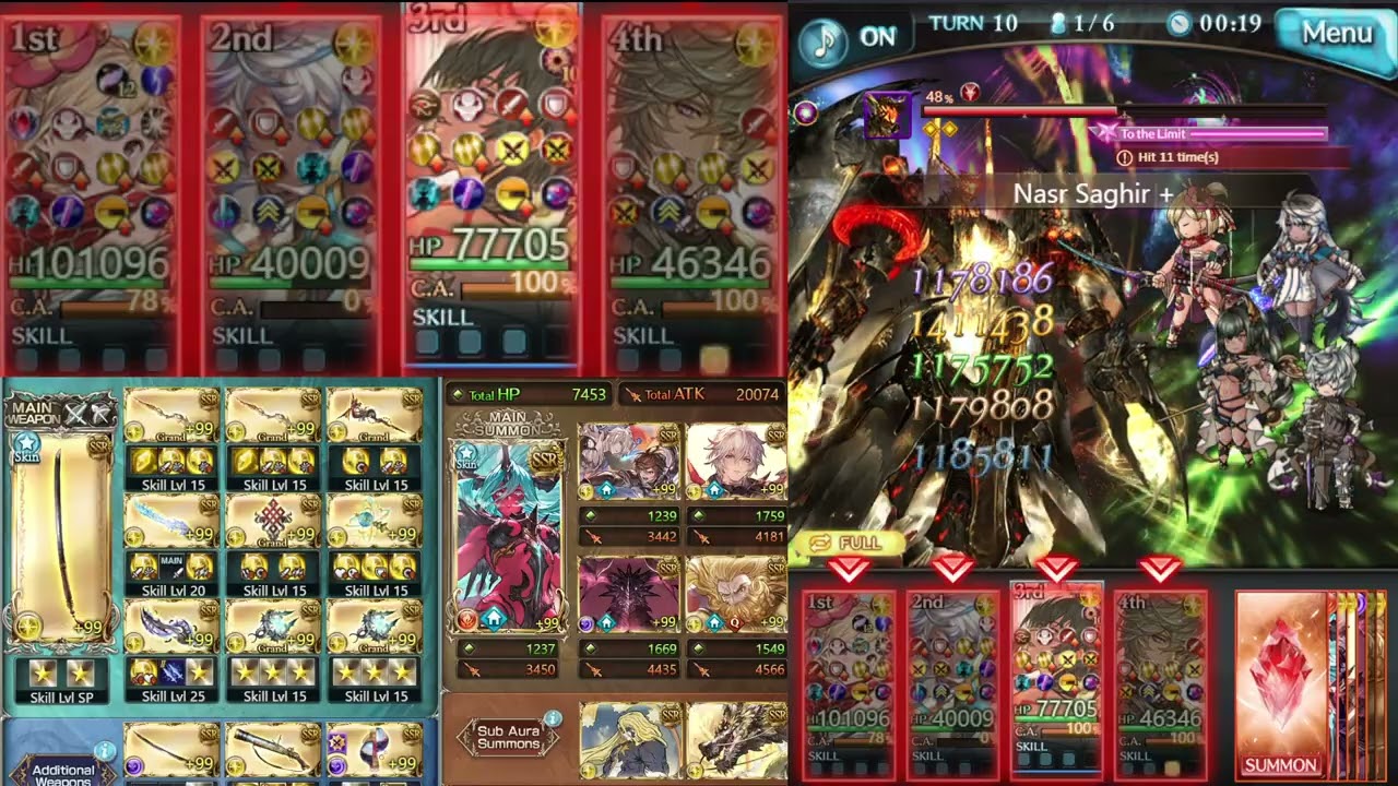 GBF: Summon Versusia Demo (Agastia)