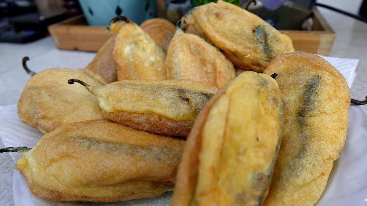 Chiles jalapeños rellenos de PICADILLO ¡El capeado PERFECTO!