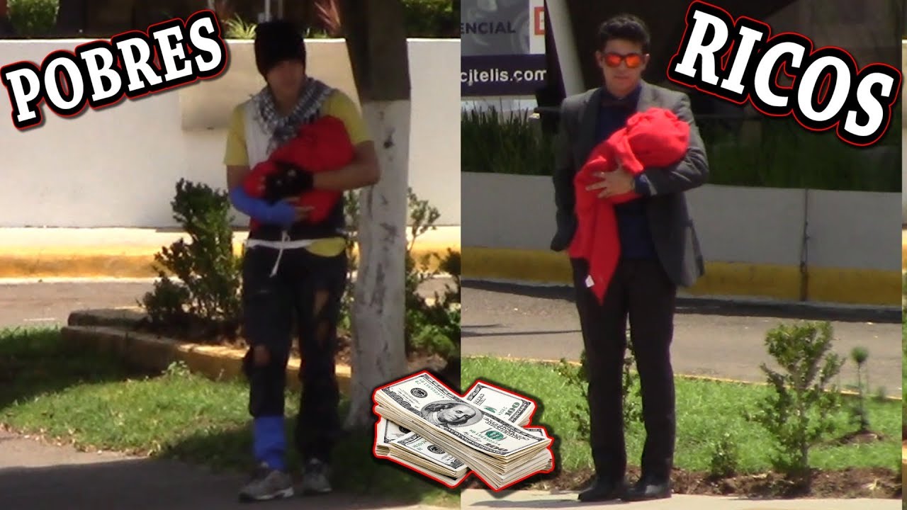 RICOS VS POBRES PIDIENDO AYUDA (Experimento Social) *Final inesperado*