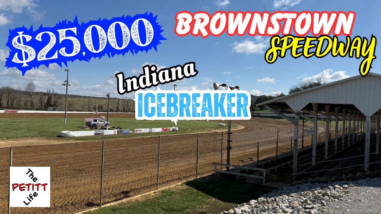 Lucas Oil Late Models Brownstown Speedway Indiana Icebreaker 2025