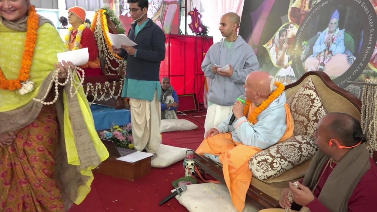 Part 1 - Initiation by HH Mahavishnu Swami Maharaj | ISKCON Budhanilkantha | ISKCON Nepal