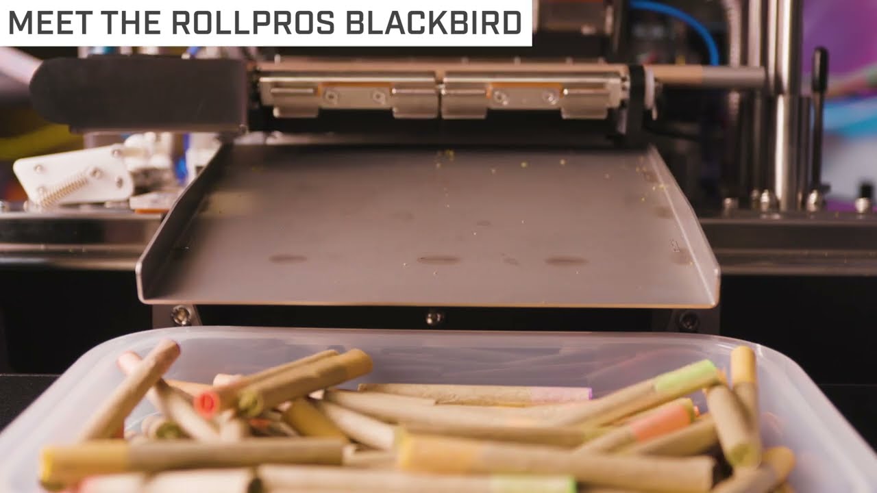 Meet the Blackbird - The only pre-roll machine that ROLLS JOINTS