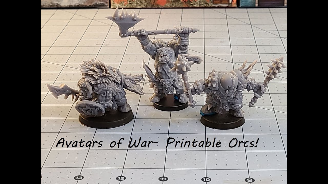 Avatars of War- Orcs for your every need!