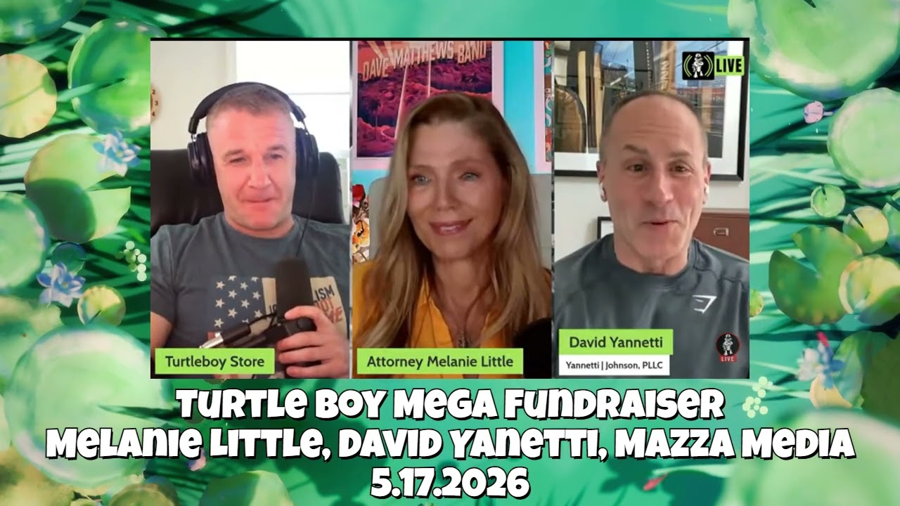 Мега-сбор средств для Turtle Boy: Мелани Литтл, Дэвид Янетти, Mazza Media, 17.05.2026
