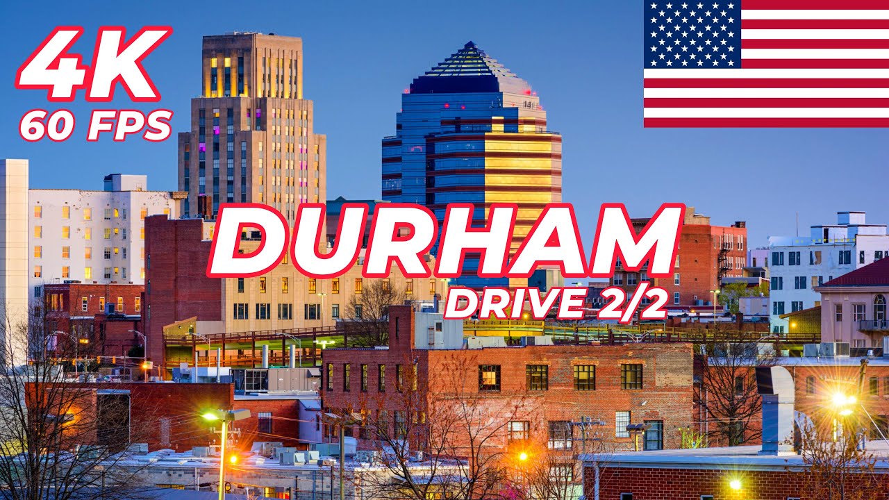 Durham Drive on a Great Day Part 2/2, North Carolina USA