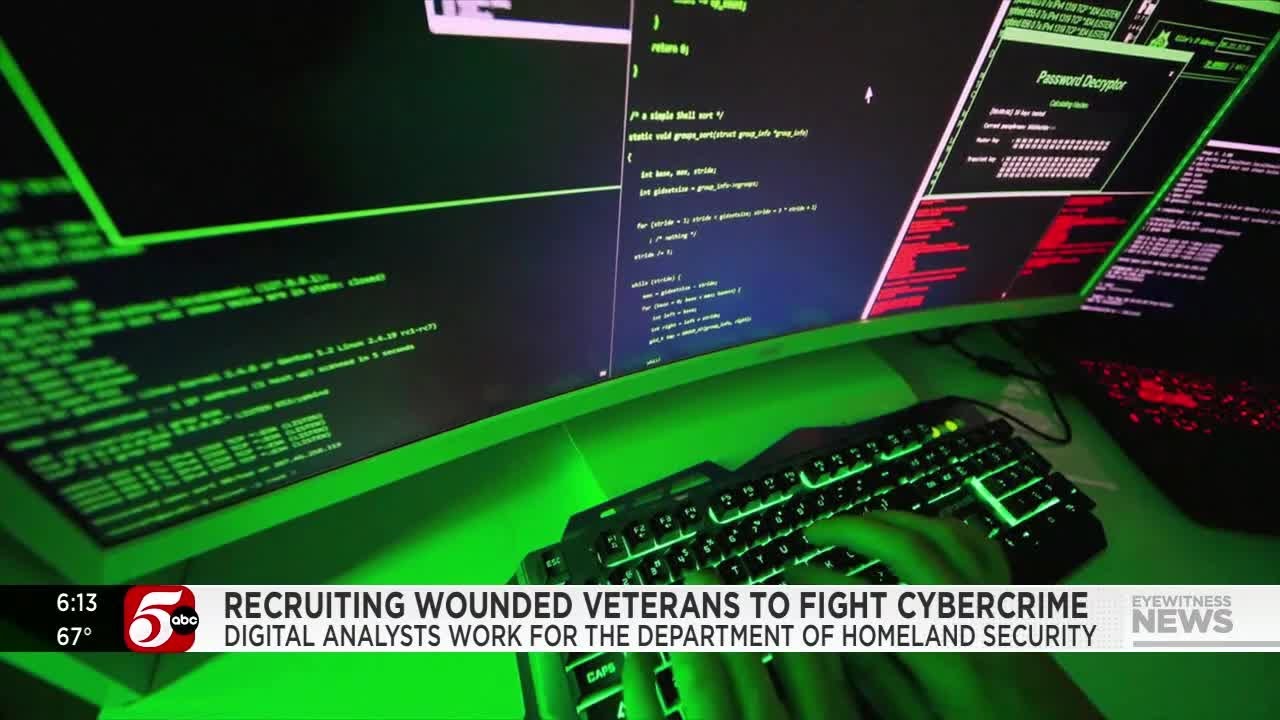 HERO program recruiting wounded warriors in fight against cybercrimes targeting children