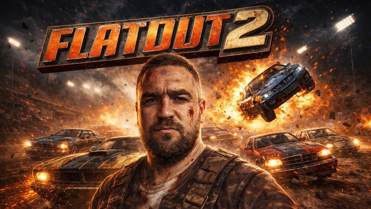 FlatOut 2 – Full Career Playthrough (All Main Events Gold) | Derby Marathon | No Commentary | PC