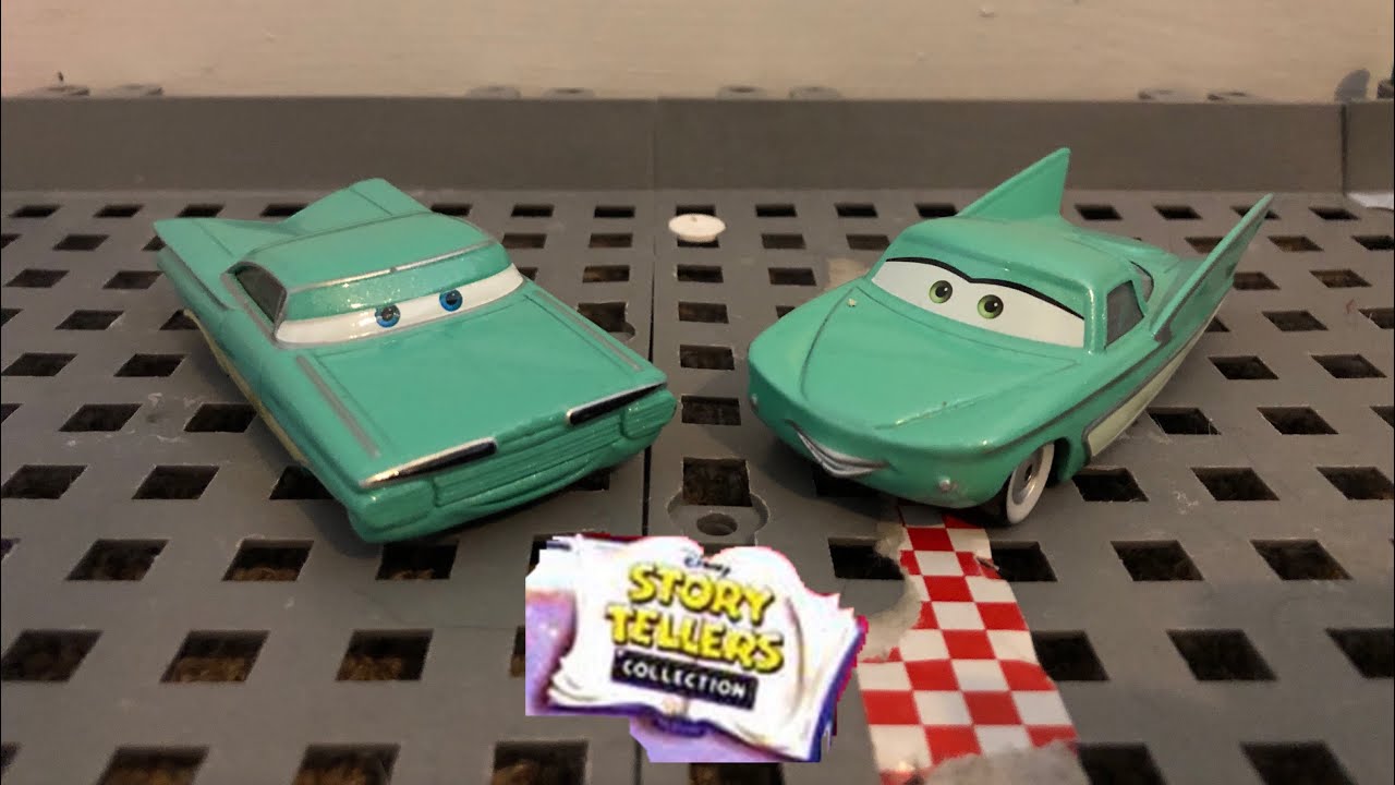 Mattel Pixar Cars Storytellers Wedding Day Ramone and Flo