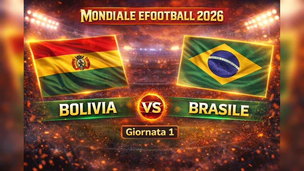 Bolivia vs Brasile | Giornata 1 | Mondiale Devteam 2026 | 9 | Preliminari CONCACAF #bolivia #brazil