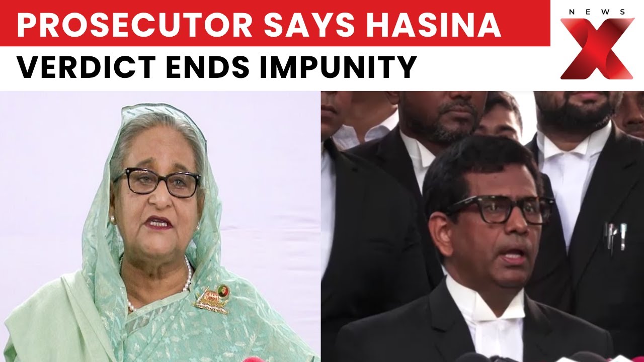 Sheikh Hasina Sentenced to Death: ICT Ruling Marks End of Impunity, Says Prosecutor Tajul Islam