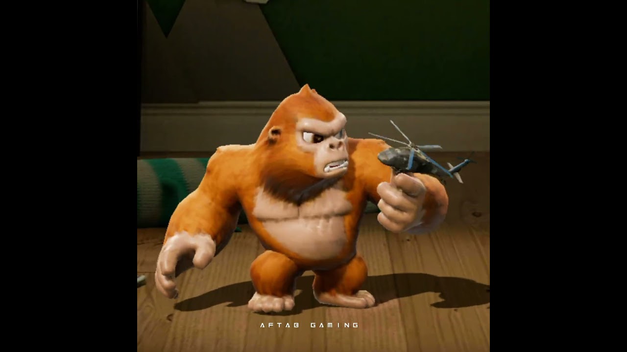 King Kong vs Helicopter 