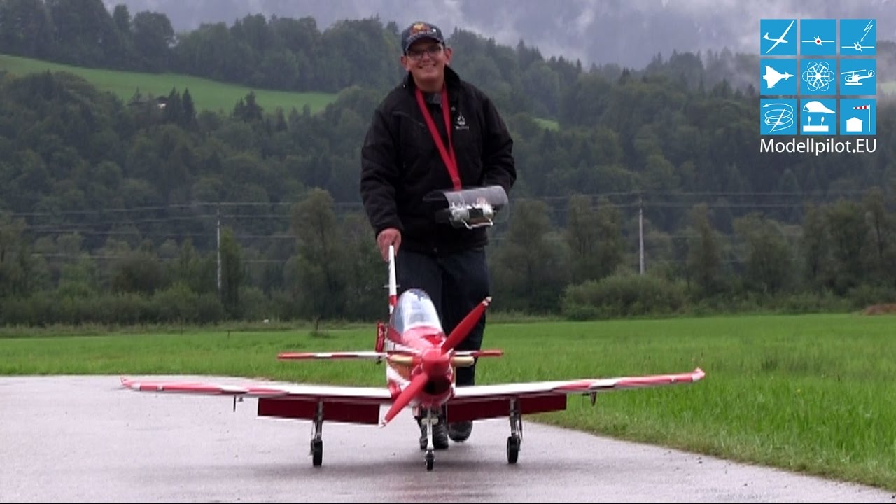 SEBART PILATUS PC-21 MANUEL RINNERTHALER RC AEROBATIC FLIGHT 50 JAHRE MFC WÖRGL-KUNDL 2015