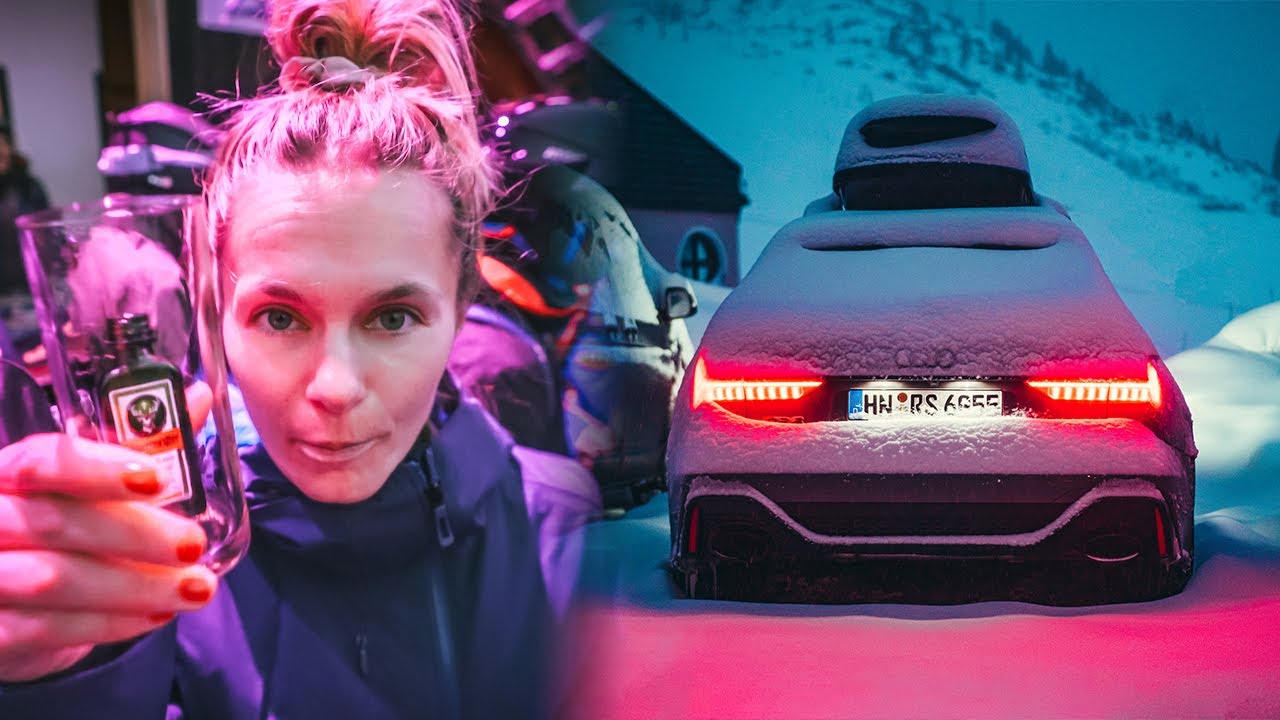 THIS IS LIFE IN THE ALPS! - Audi RS6 2020 Dream Winter Road Trip!
