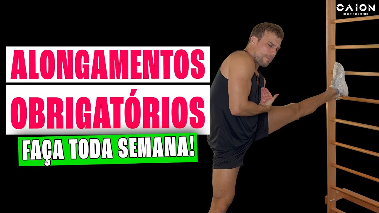 Alongamento e flexibilidade: sessão rápida e eficiente para sua rotina de treinos.