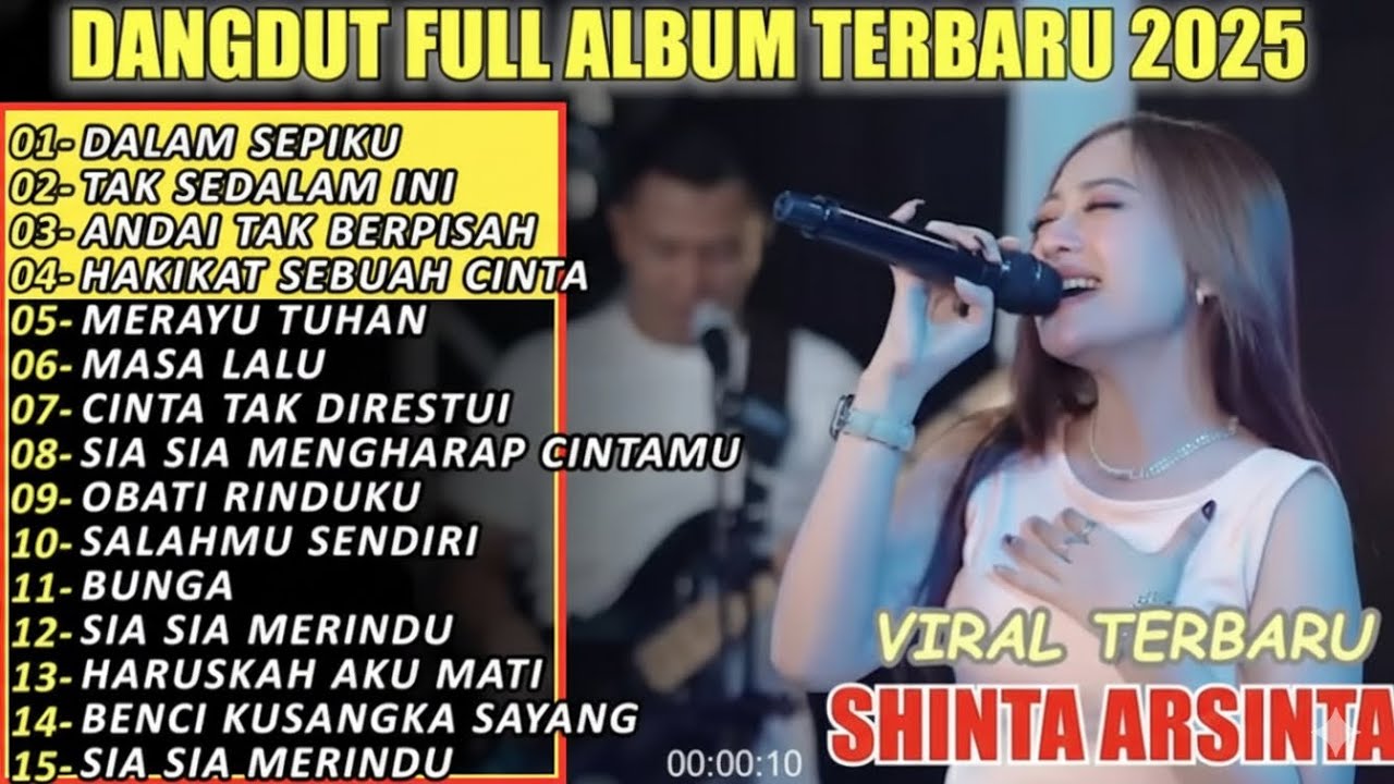 FULL ALBUM TERBARU 2025! DANGDUT KOPLO VIRAL SHINTA ARSINTA Paling Enak Didengar - Tanpa Iklan