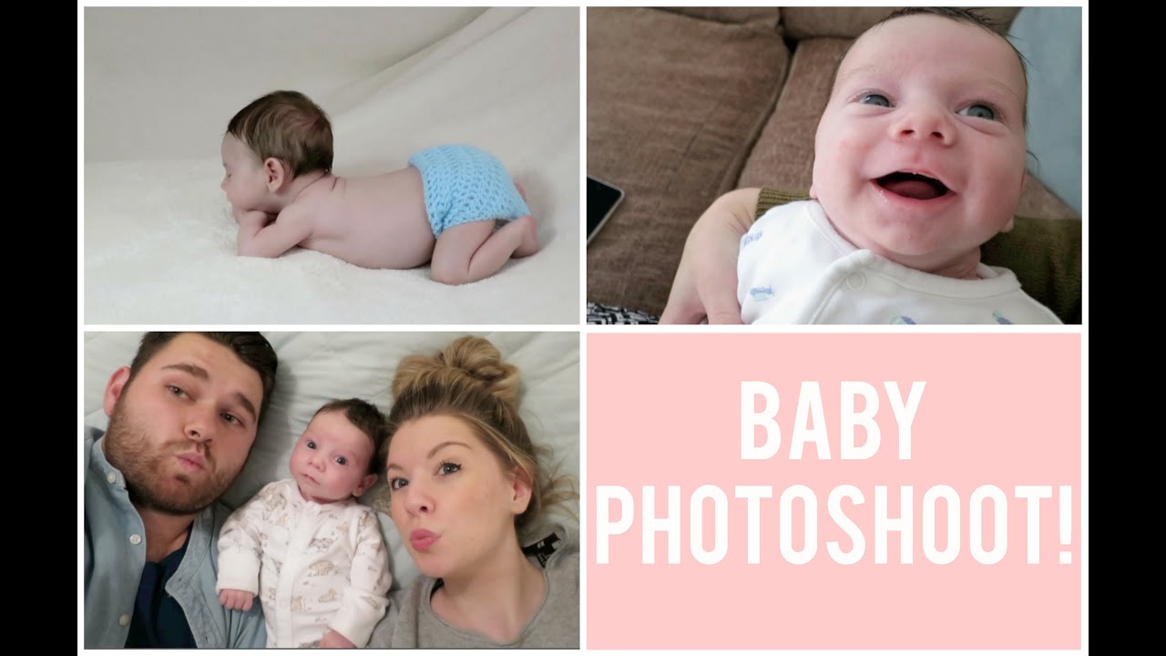 BABY PHOTOSHOOT! | VLOG