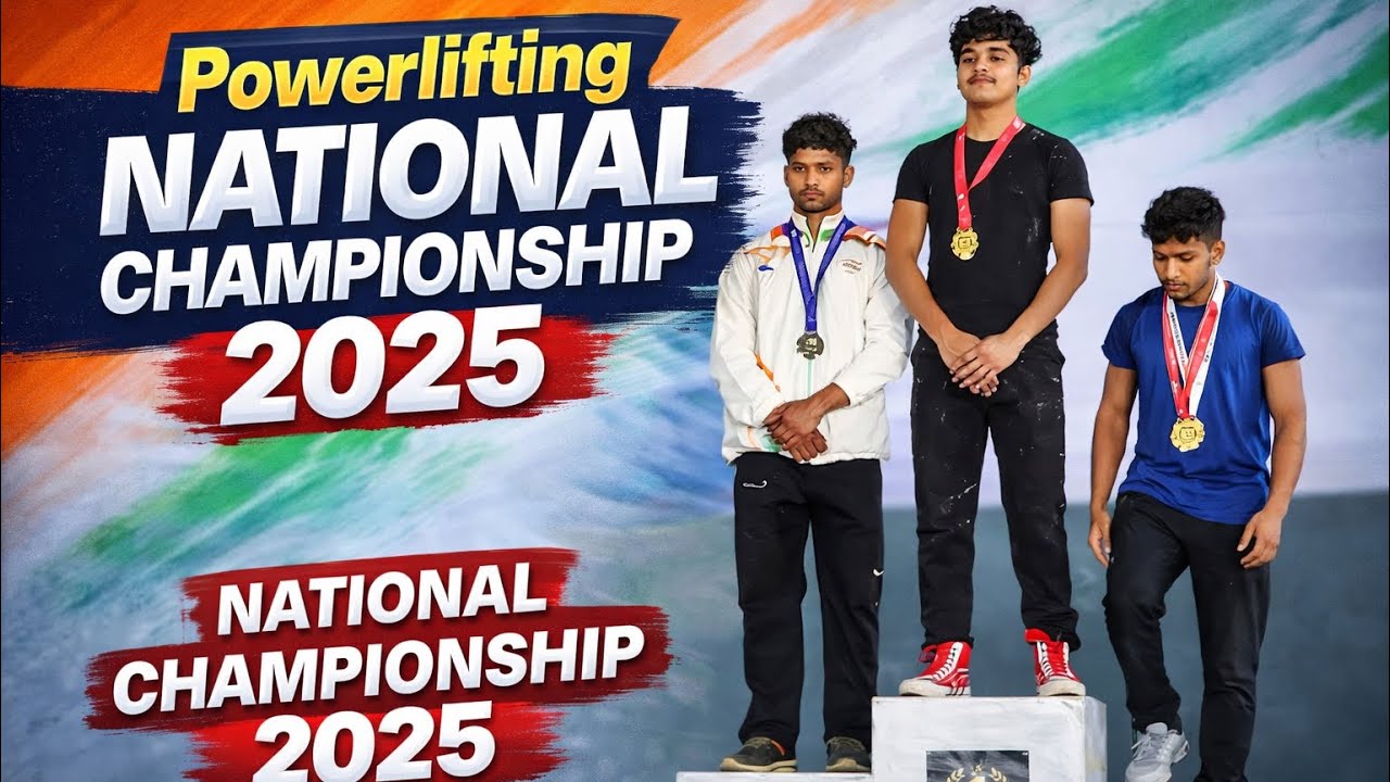May-2025 Powerlifting National Championship🗿