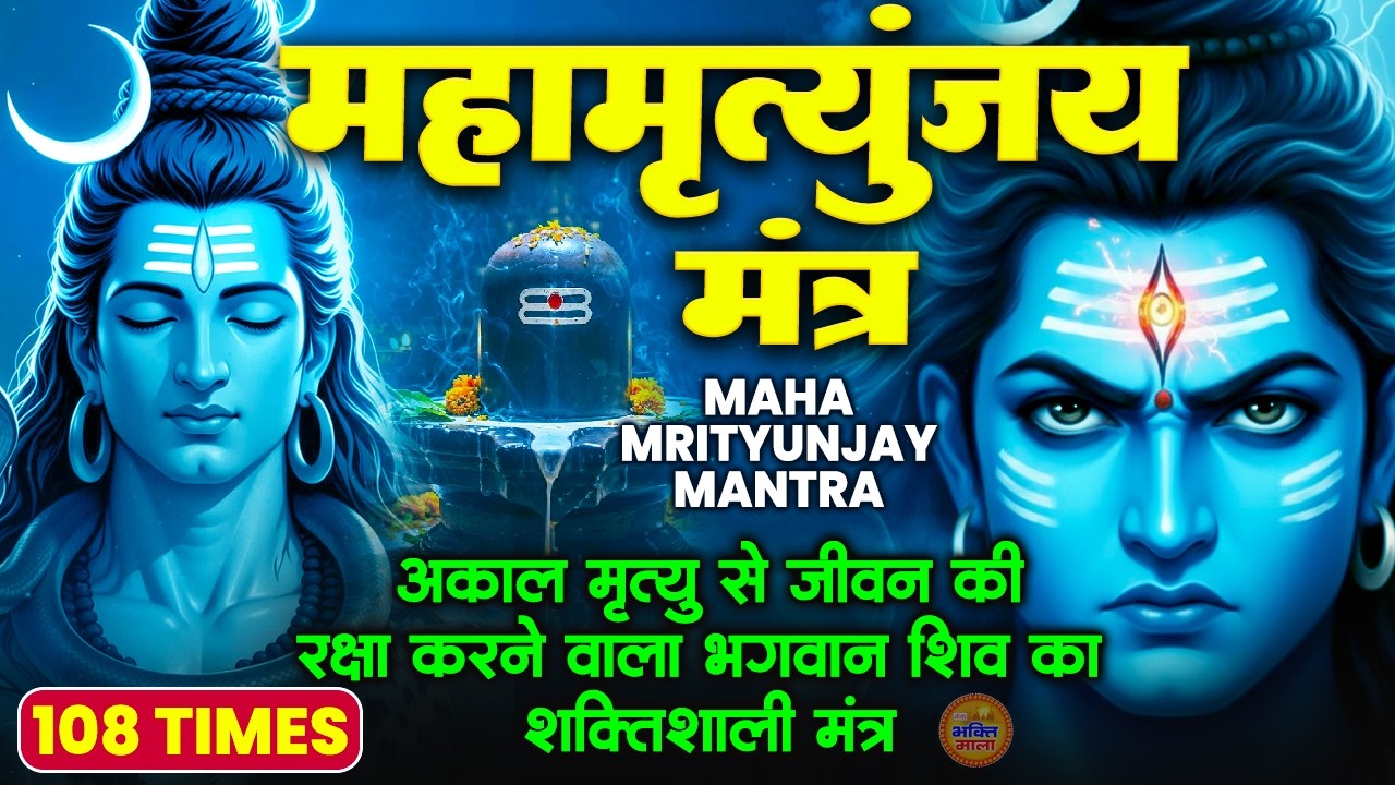 Mahamrityunjay Mantra 108 TIMES - ये चमत्कारी महामृत्युंजय मंत्र सुनने से आपकी मनोकामना पूरी होगी