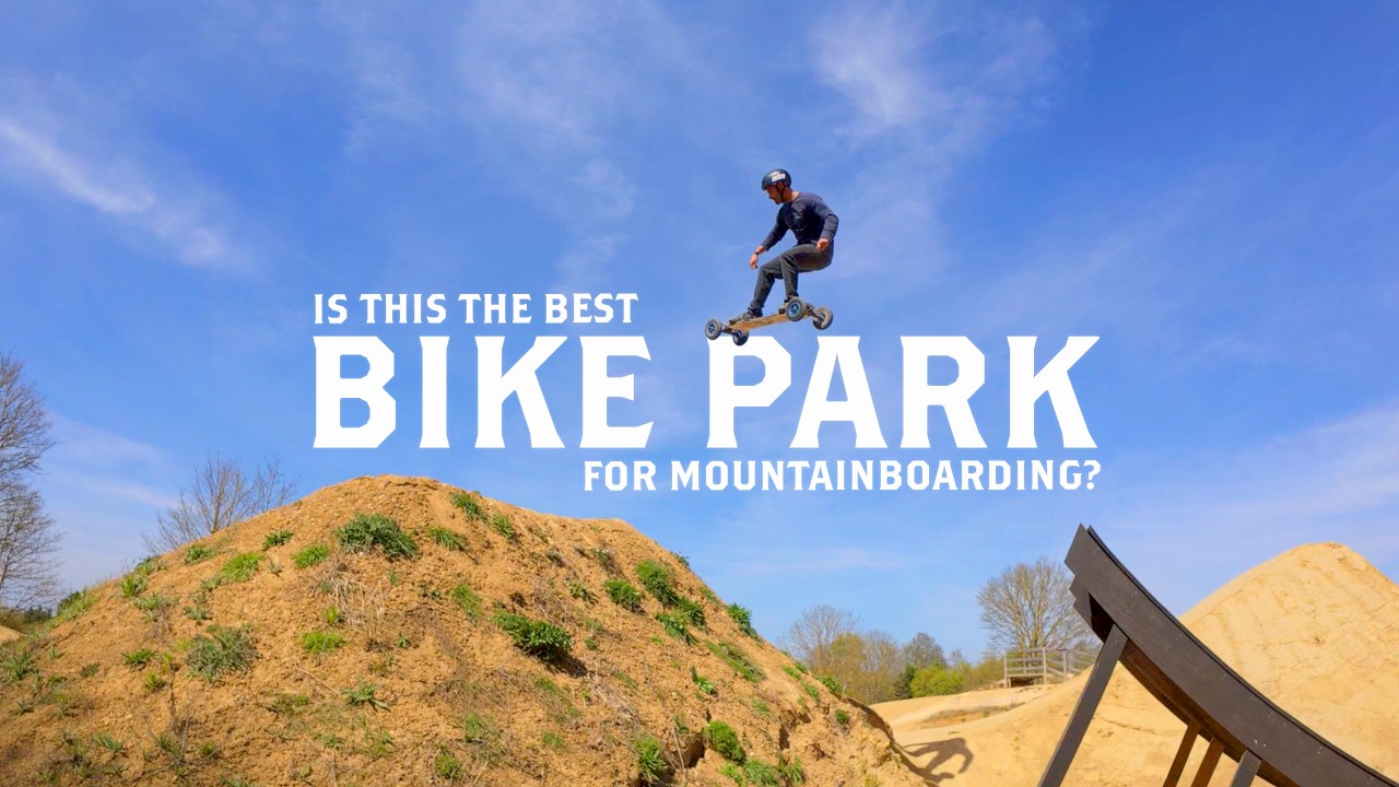 We Hit HUGE Bike Jumps on Mountainboards!