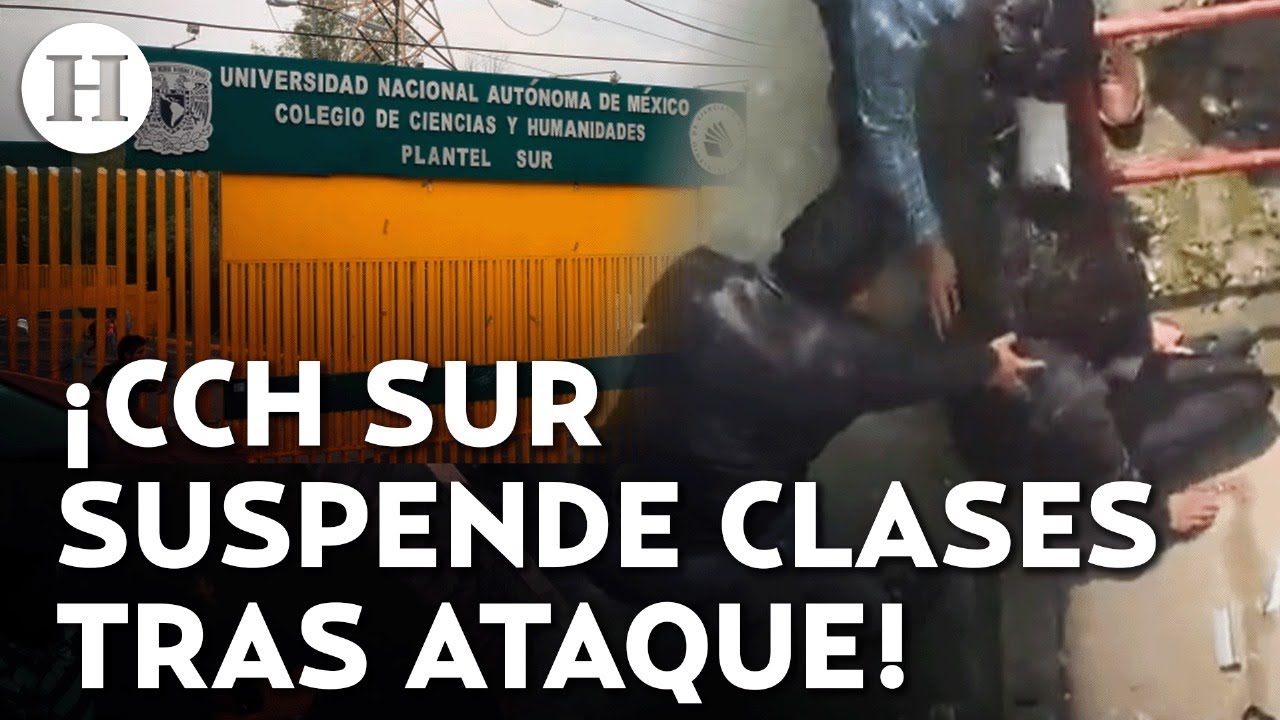 ¡Suspenden clases! CCH Sur permanecerá cerrado tras el mortal ataque de un estudiante en el plantel