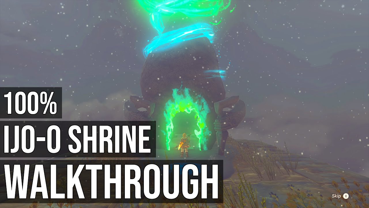 Ijo-o Shrine TotK (More than Defense Shrine) - Zelda Tears Of The Kingdom