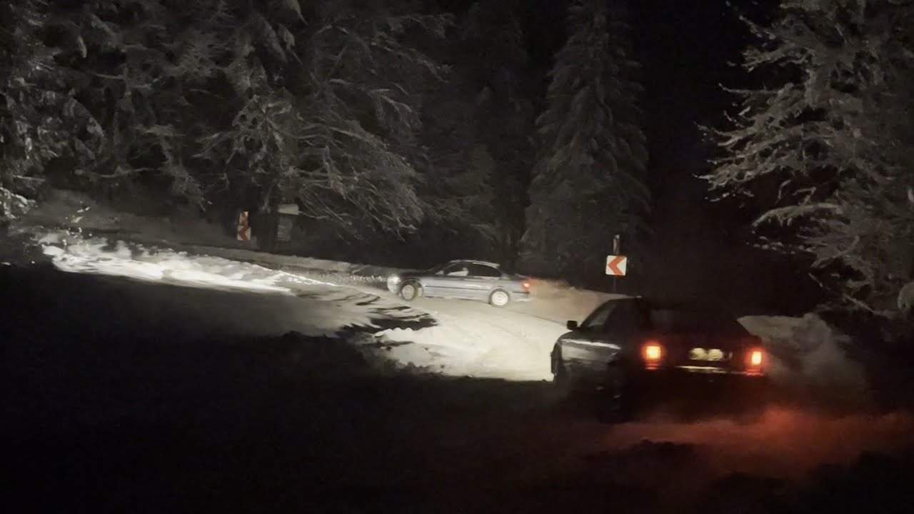Winter Drifting | BMW E36 Compact & BMW E46
