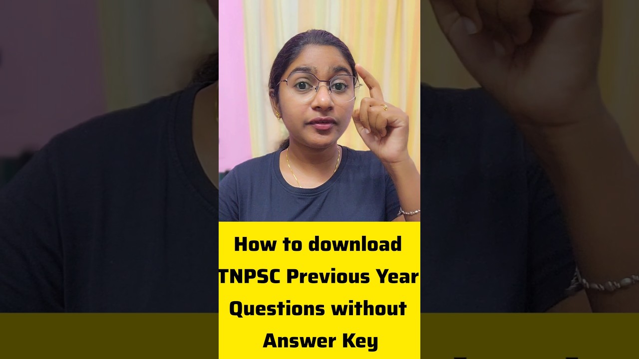 How to download TNPSC Previous Year Question Paper without Answer Key 📚 #tnpsc #group4 #group2