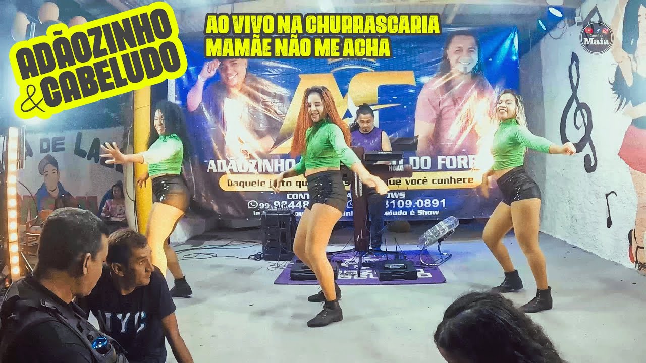 ADÃOZINHO E CABELUDO #aovivo NA CHURRASCARIA MAMÃE NÃO ME ACHA