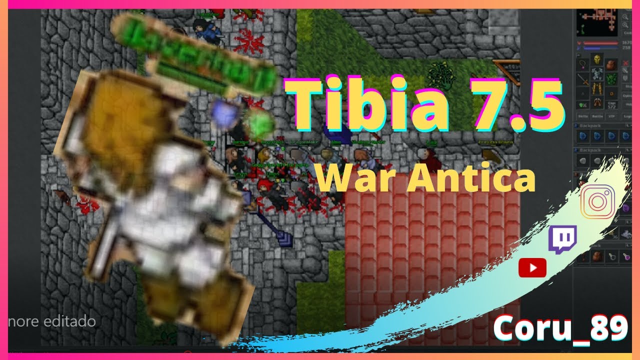 Tibia - Antica War 2004 ( Se liga no SET do Maluco ) #tibia #tibiabr #tibiapl #tibianostalgia