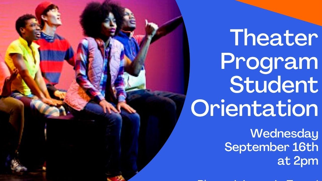 BMCC Theater Student Orientation Fall 2020