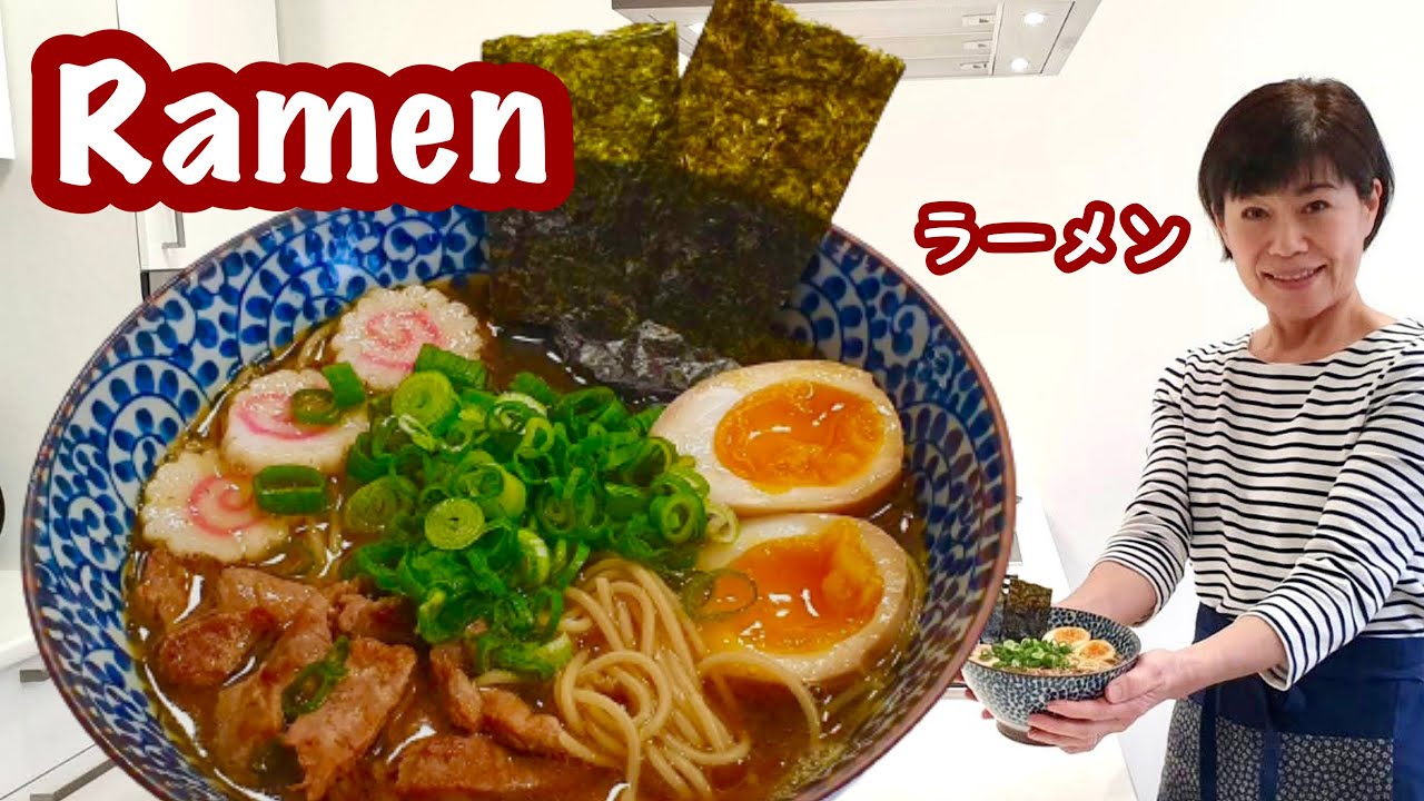 Recette Ramen facile / recette japonaise le Ramen / Cuisine Japonaise / Kumiko Recette / Ramen