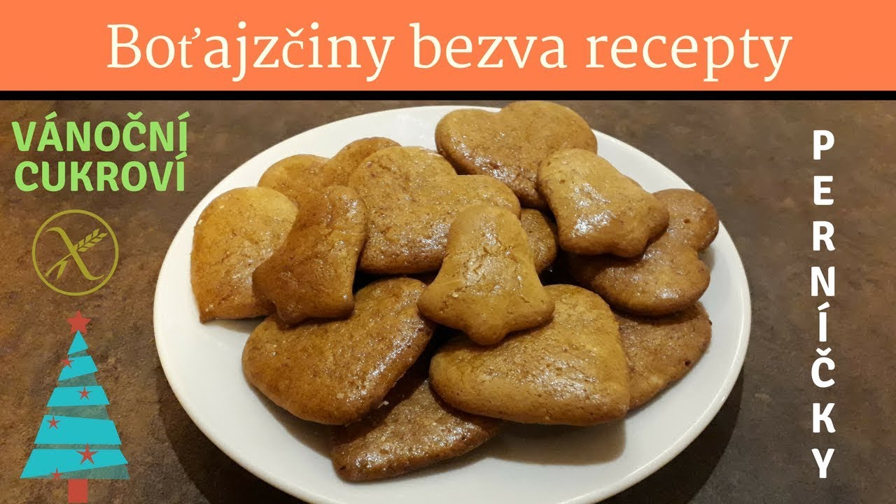 Ihned měkké bezlepkové perníčky