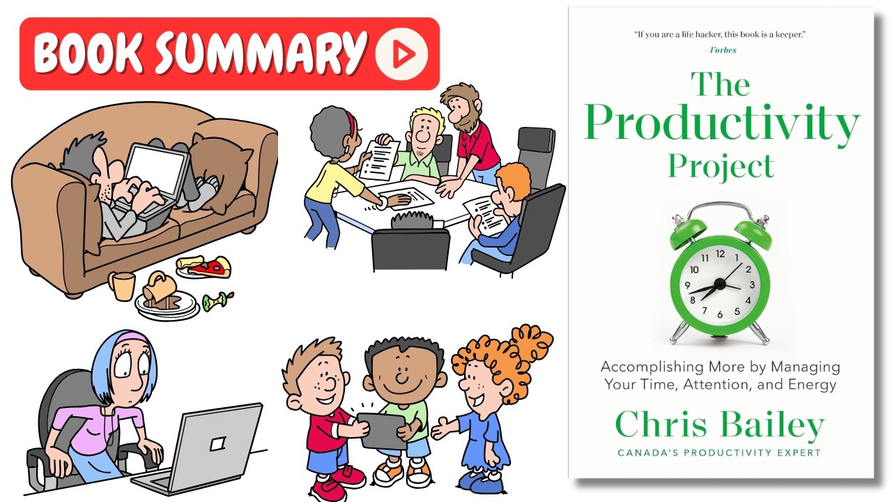 The Productivity Project by Chris Bailey [Book Summary] | Key Lessons in Under 10 Minutes