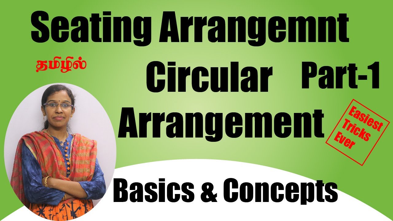Circular Seating Arrangement -Basics and Concepts with Excellent Tricks-New Webiste